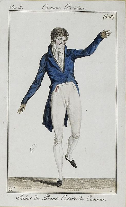 男性編 18世紀末 19世紀初頭の服装 摂政時代 イギリスの歴史と時代背景